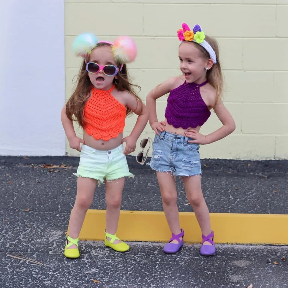 Neon Halter Top