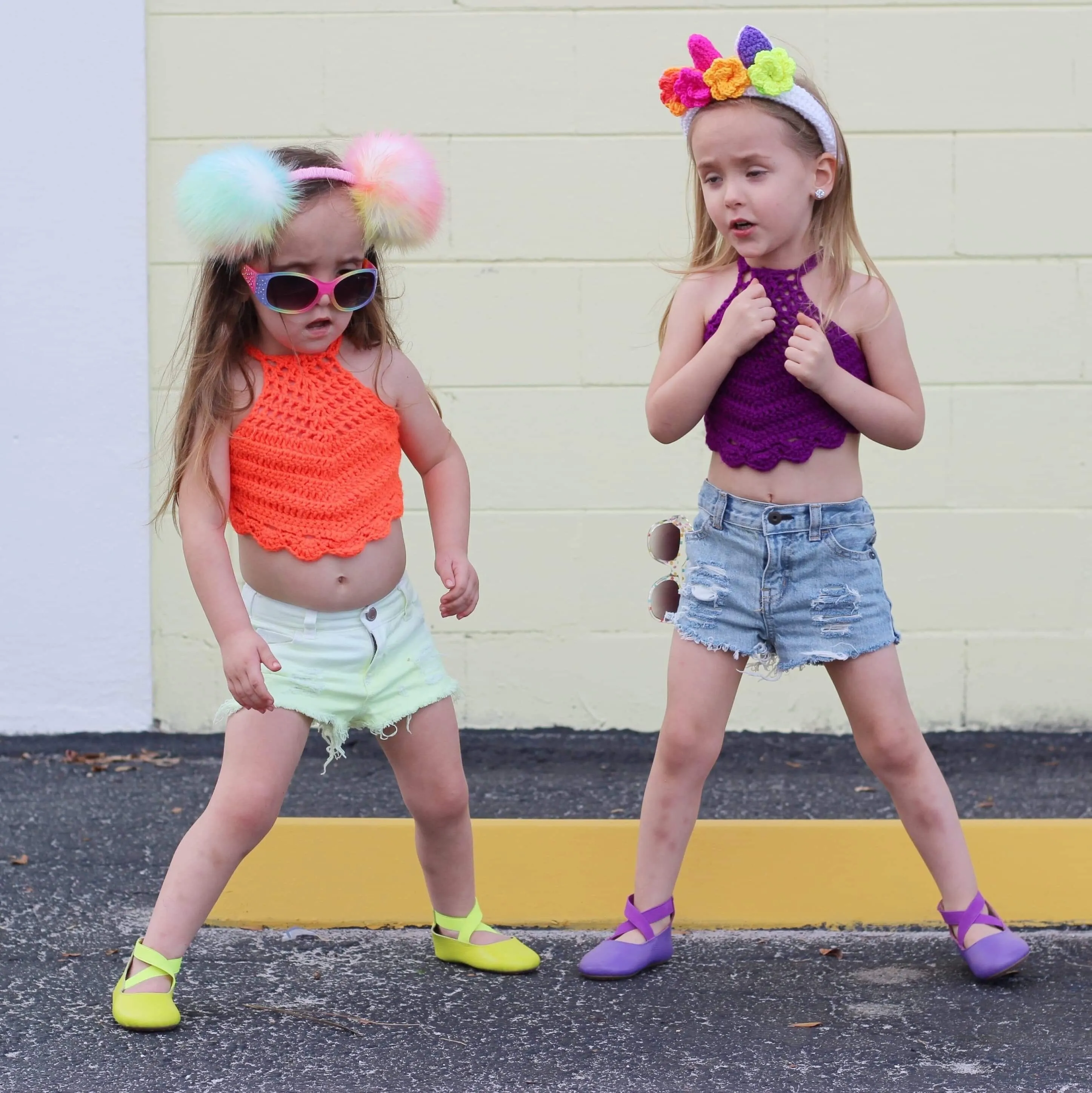 Neon Halter Top