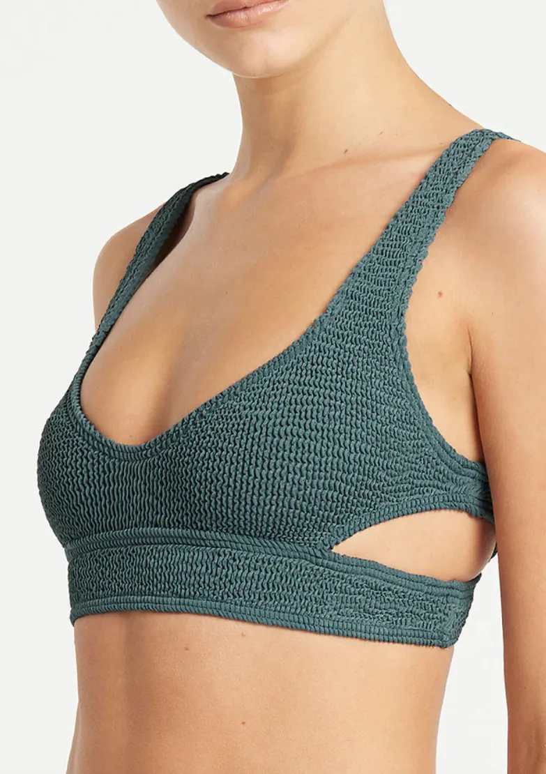 Nino Crop Aegean Blue Eco