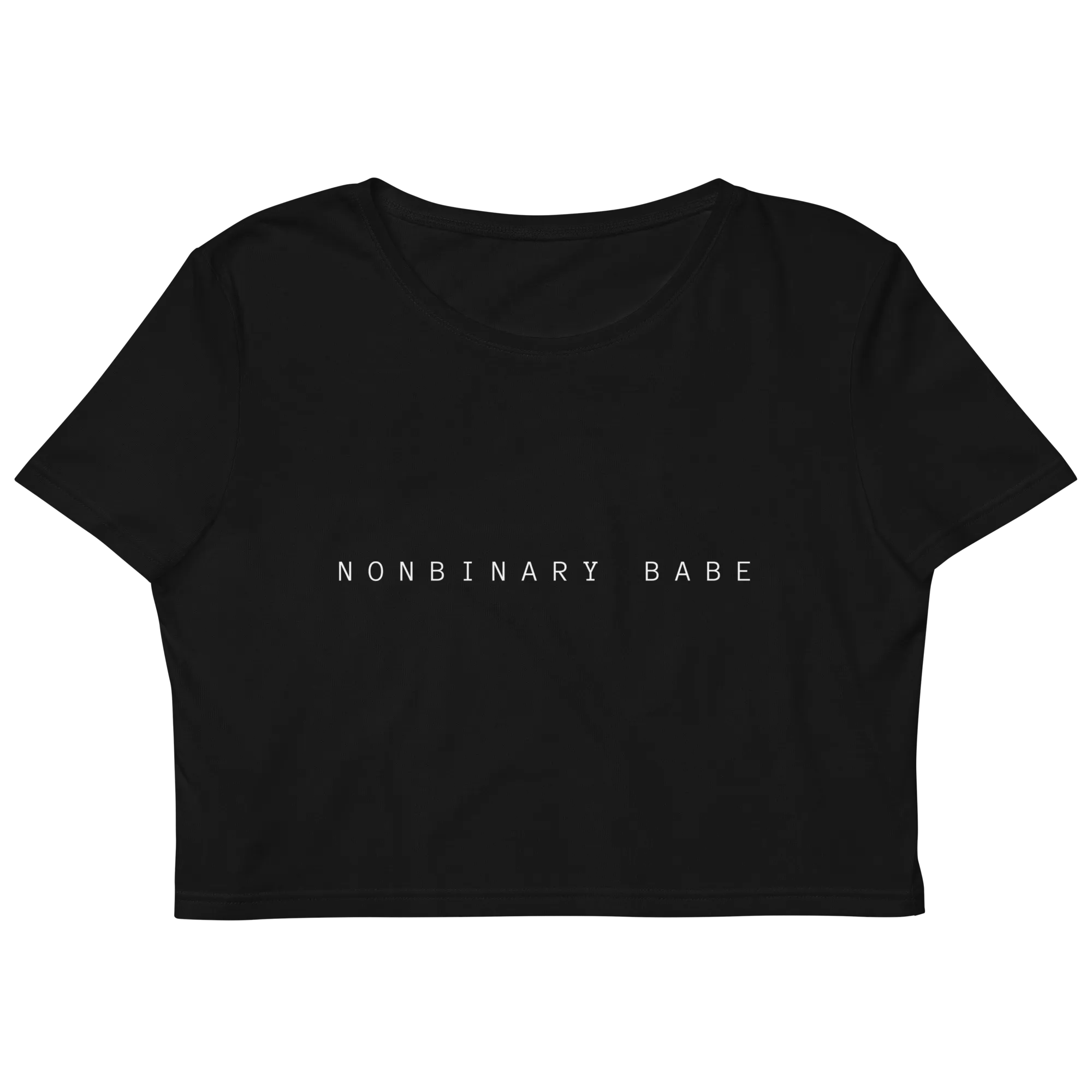 Nonbinary Babe Crop Top