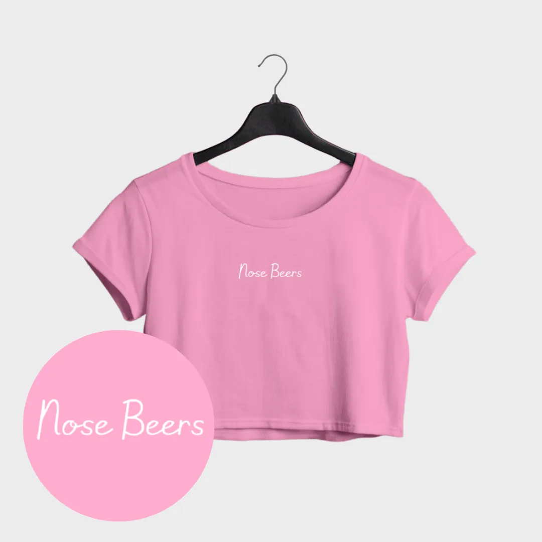 Nose Beers Crop Top