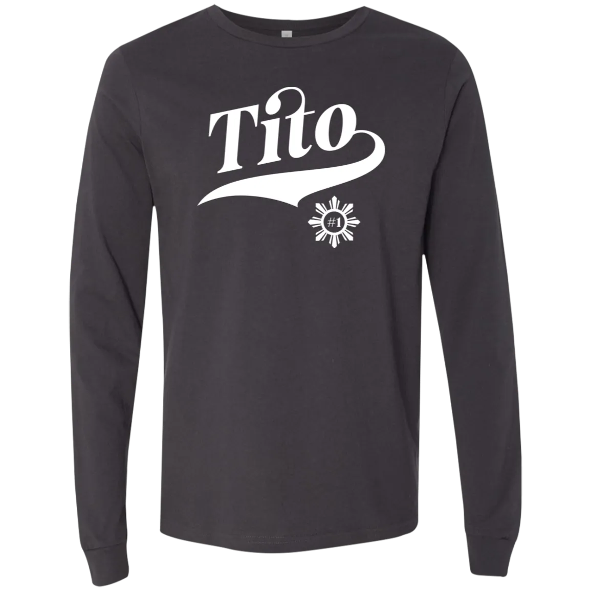 Number One Tito Mens Jersey Long Sleeve T-Shirt