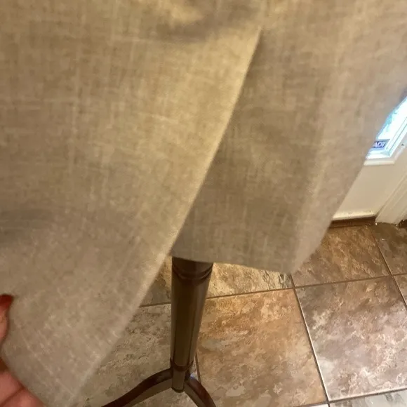 NWOT ISABELLA TAN 2 PIECE SKIRT SUIT SIZE 29W