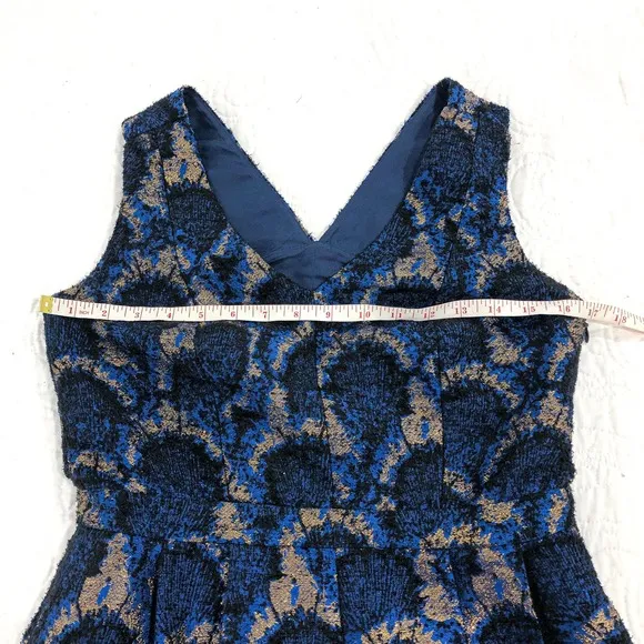 NWT J.Crew Peacock Jacquard Dress