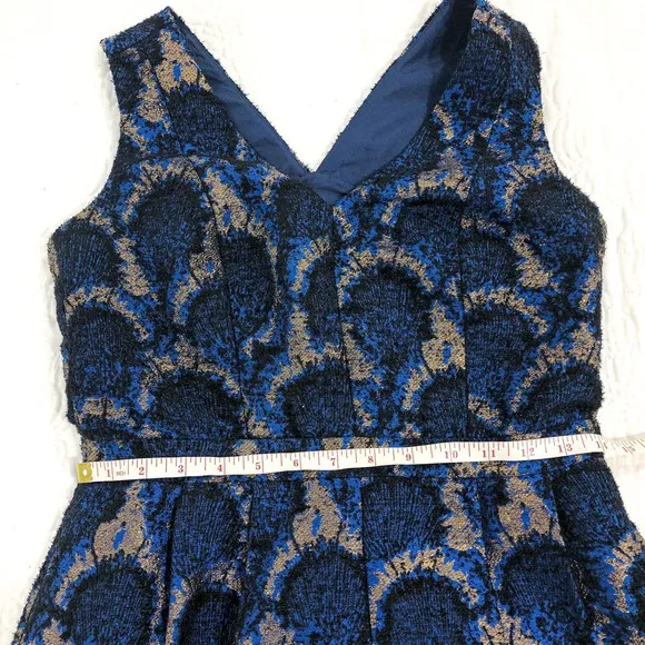 NWT J.Crew Peacock Jacquard Dress