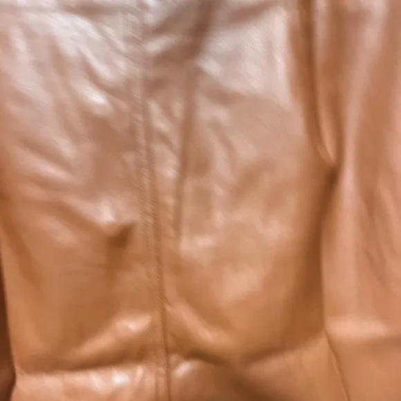 NWT lulus faux leather skirt