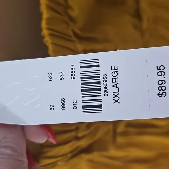 NWT Ny&amp;Co XXL Mustard Yellow Halter Maxi Dress