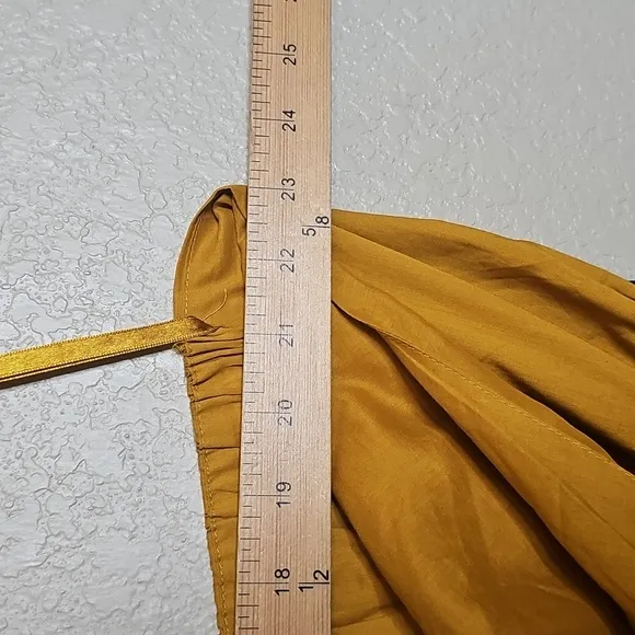 NWT Ny&amp;Co XXL Mustard Yellow Halter Maxi Dress