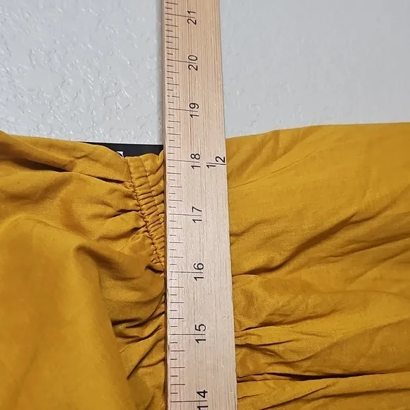 NWT Ny&amp;Co XXL Mustard Yellow Halter Maxi Dress
