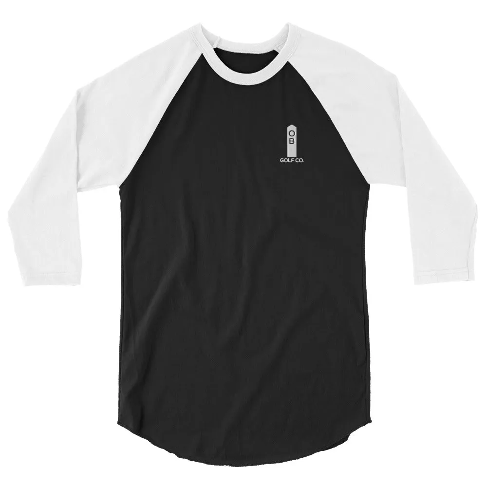 OB Stake Embroidered 3/4 sleeve shirt