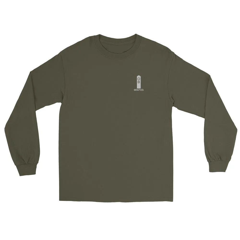 OB Stake Embroidered Long Sleeve Shirt