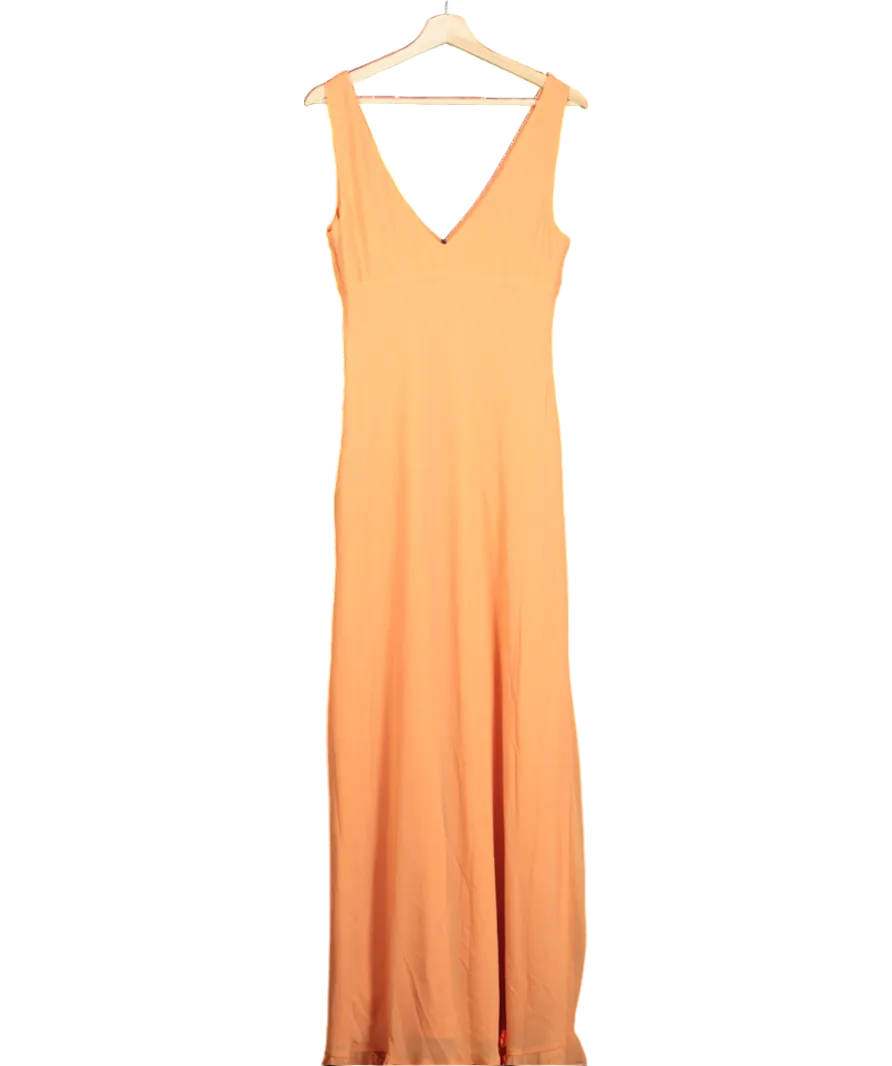 Oh Polly Metallic Sequin Flower Dress UK 10