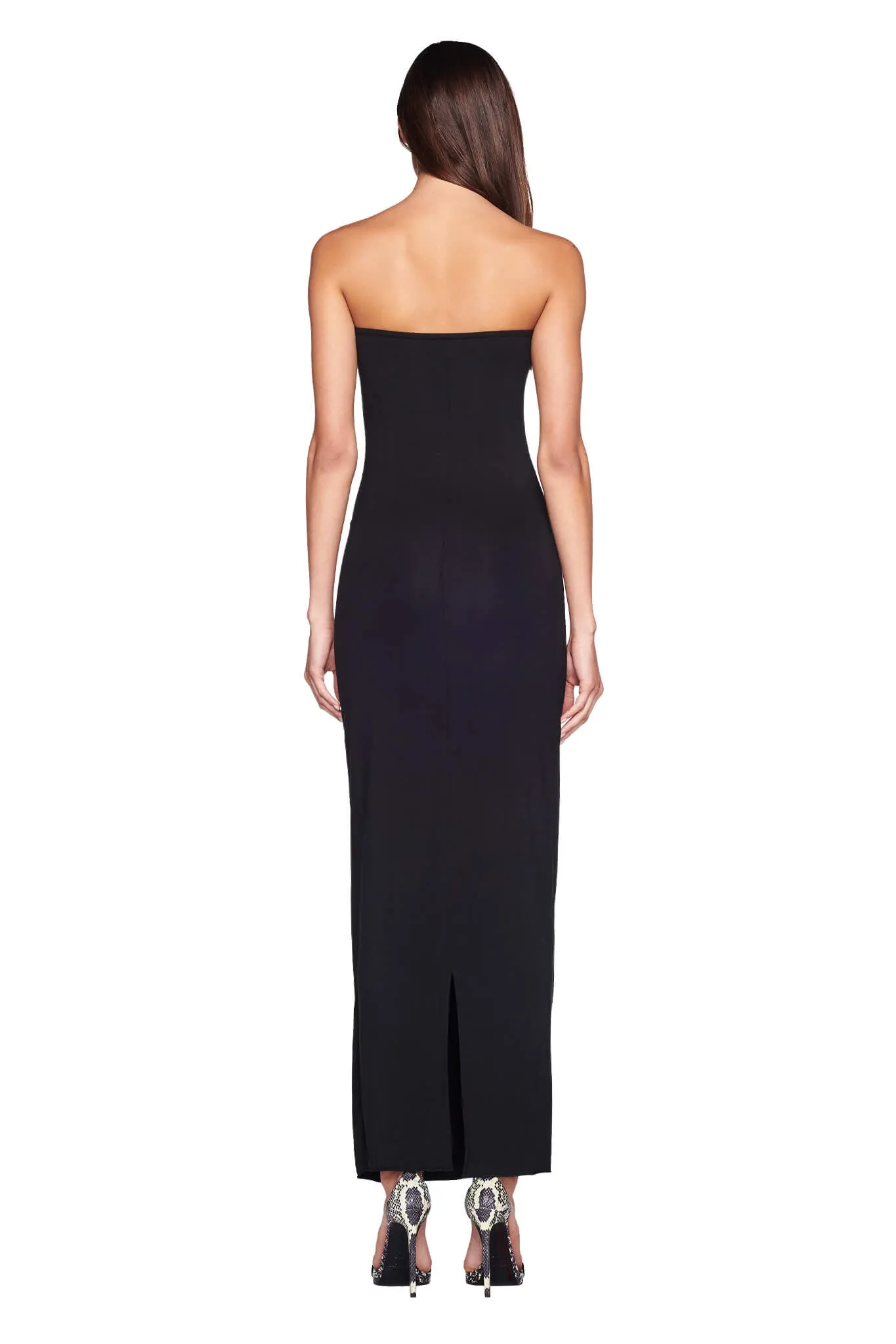 OLESA MAXI DRESS - BLACK