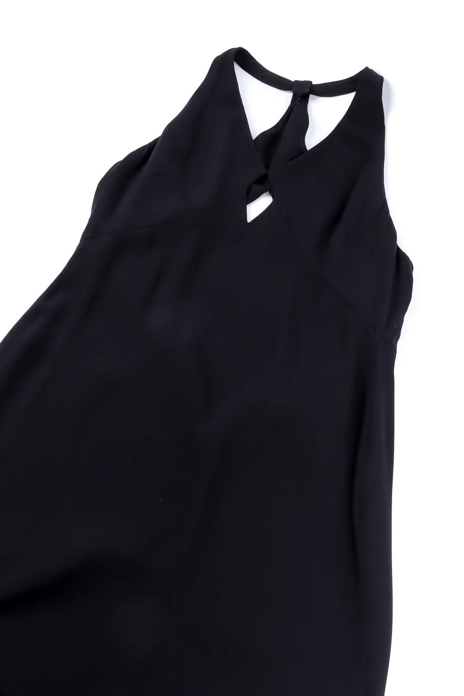 Open Back Halter Gown