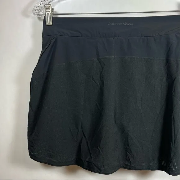 Outdoor Voices mini skort size M skirt high waist black