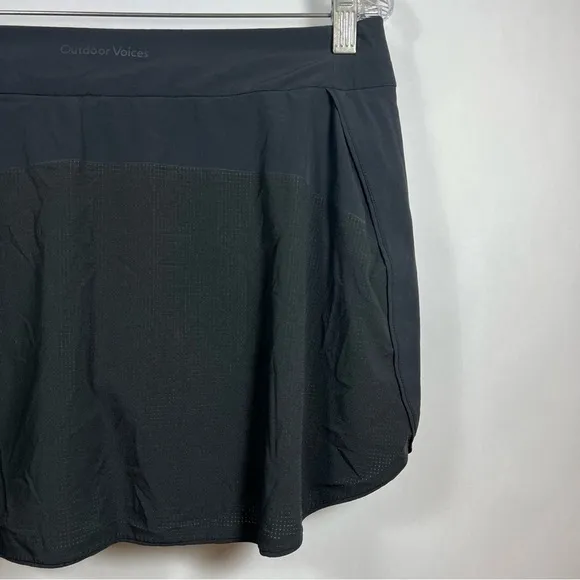 Outdoor Voices mini skort size M skirt high waist black