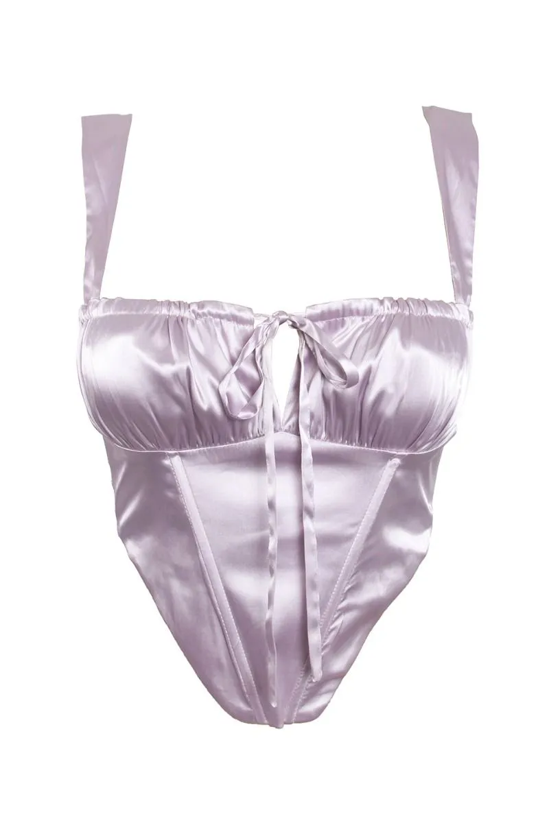 “P Fairy” Corset Crop Top