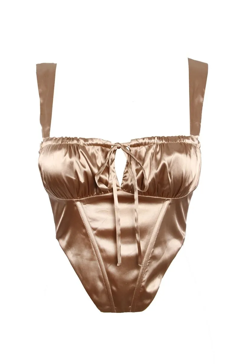 “P Fairy” Corset Crop Top