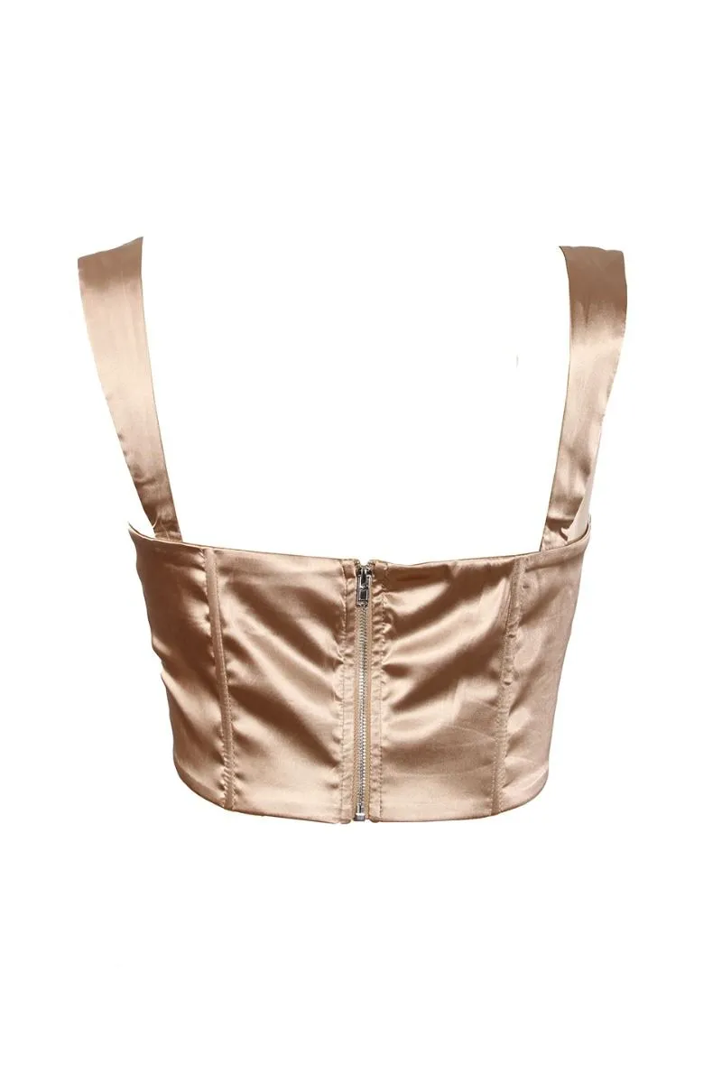 “P Fairy” Corset Crop Top