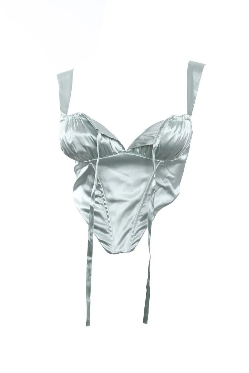 “P Fairy” Corset Crop Top