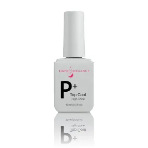 P  High Shine Soak-off Top Coat, 10 ml