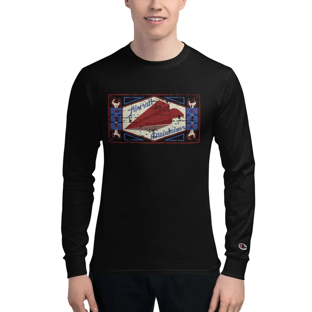 Paper Plane Champion Long Sleeve Tee