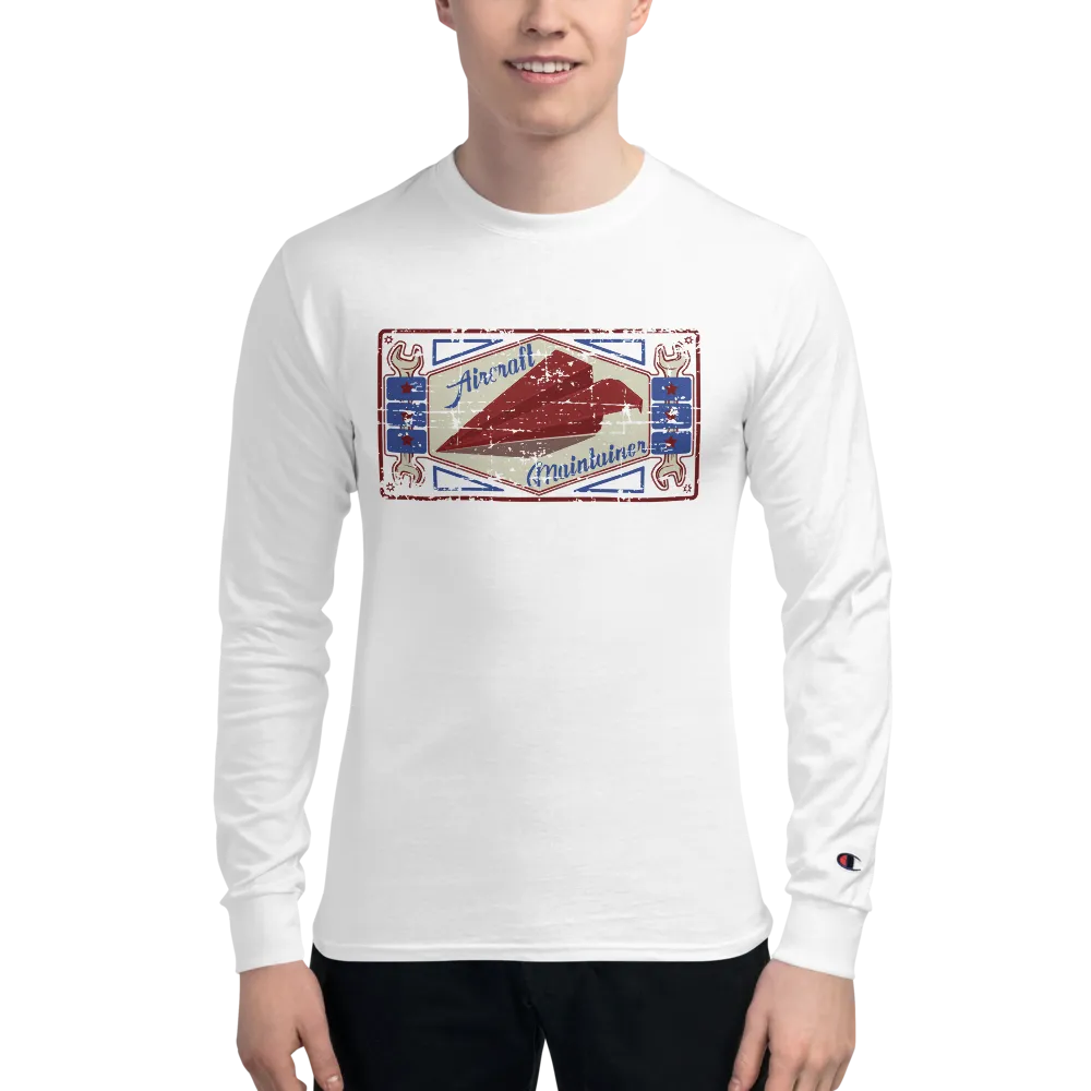 Paper Plane Champion Long Sleeve Tee