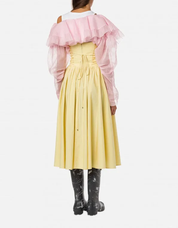 Philosophy Bustier Dress with Straps
