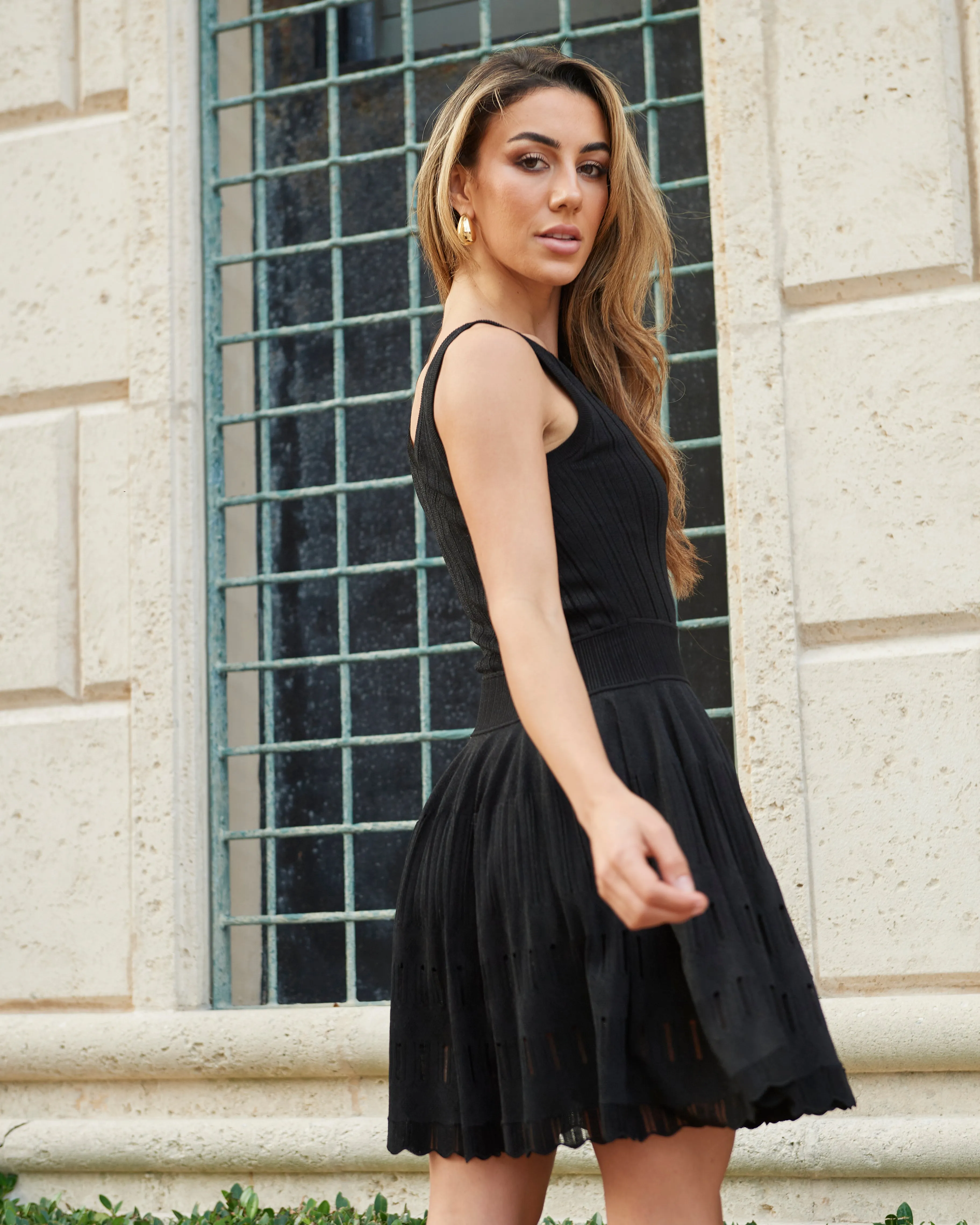 Phoebe Knit Mini Dress