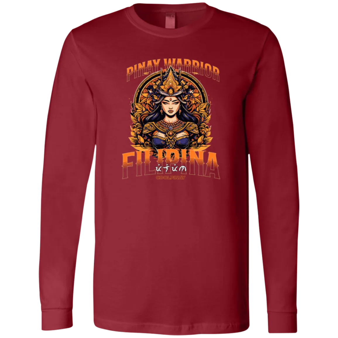 Pinay Warrior Filipina Unisex Jersey Long Sleeve T-Shirt