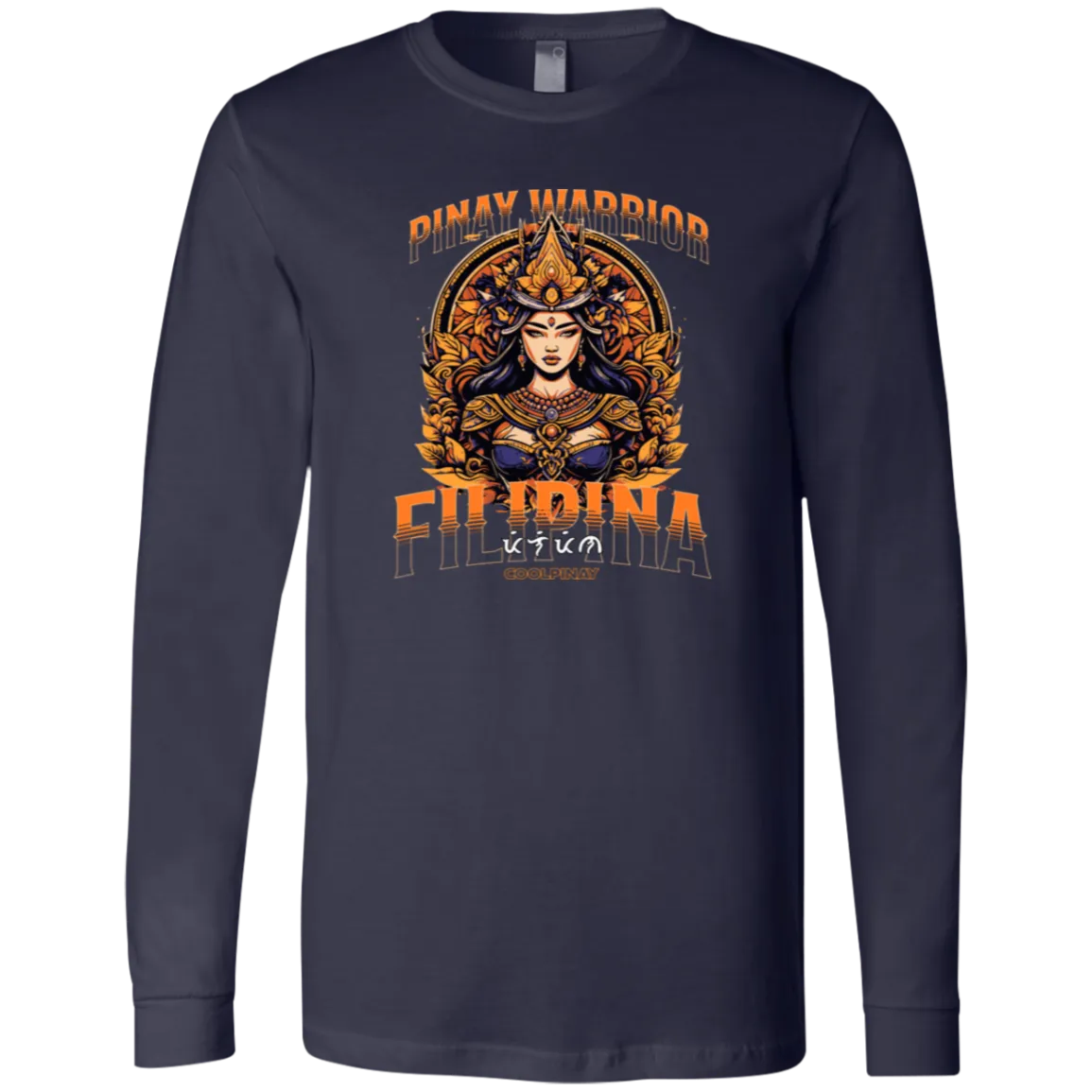 Pinay Warrior Filipina Unisex Jersey Long Sleeve T-Shirt
