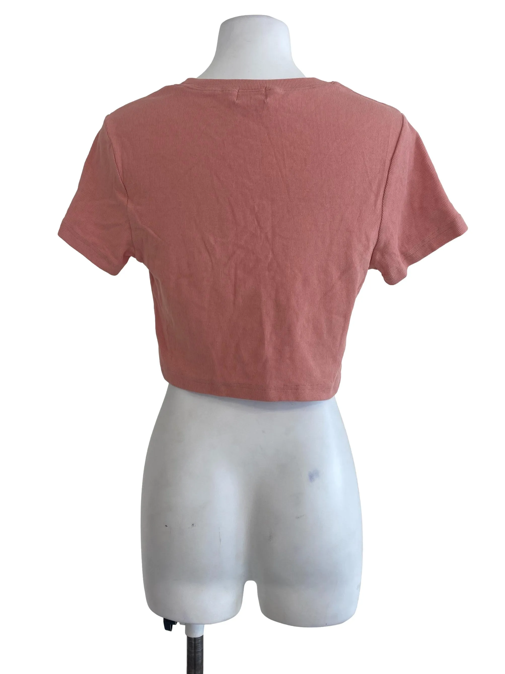 Pink Crop Top