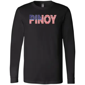 Pinoy American Unisex Jersey Long Sleeve T-Shirt