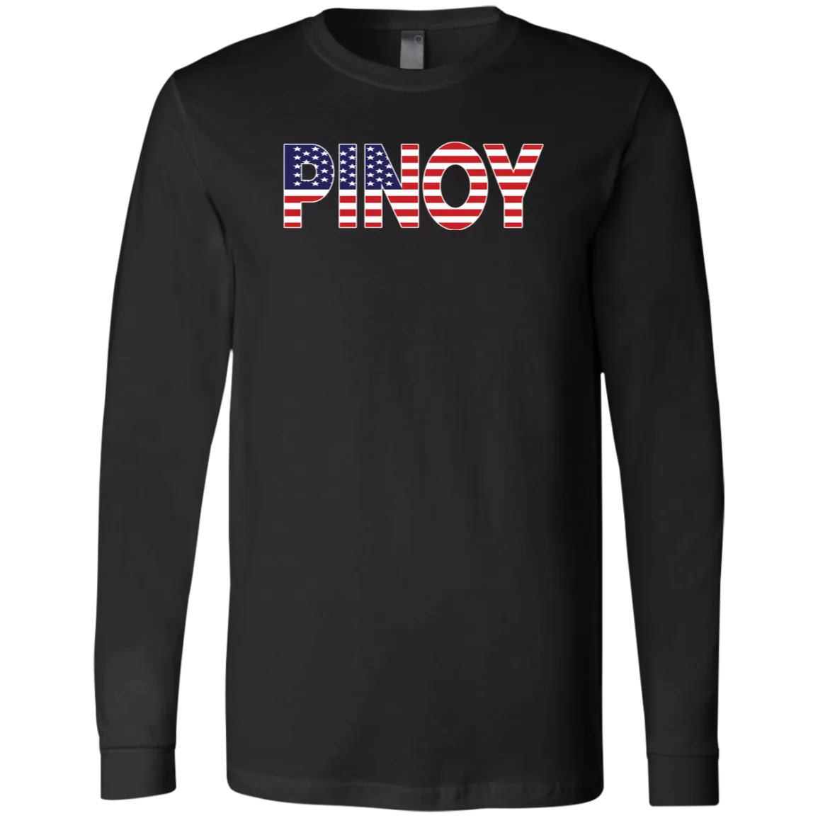 Pinoy American Unisex Jersey Long Sleeve T-Shirt