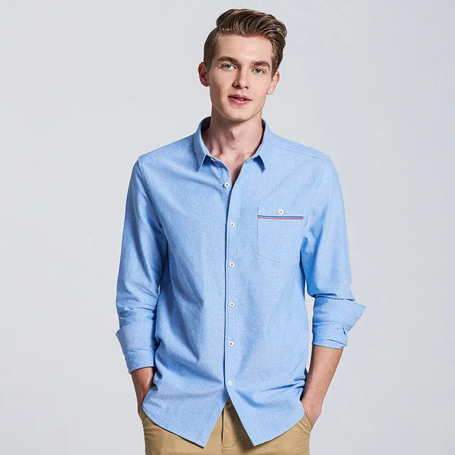 Pioneer Camp Long sleeve Casual Shirt For Men
