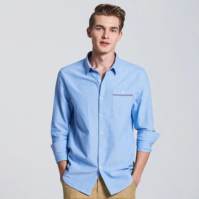 Pioneer Camp Long sleeve Casual Shirt For Men