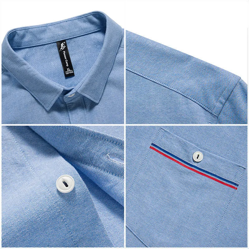 Pioneer Camp Long sleeve Casual Shirt For Men