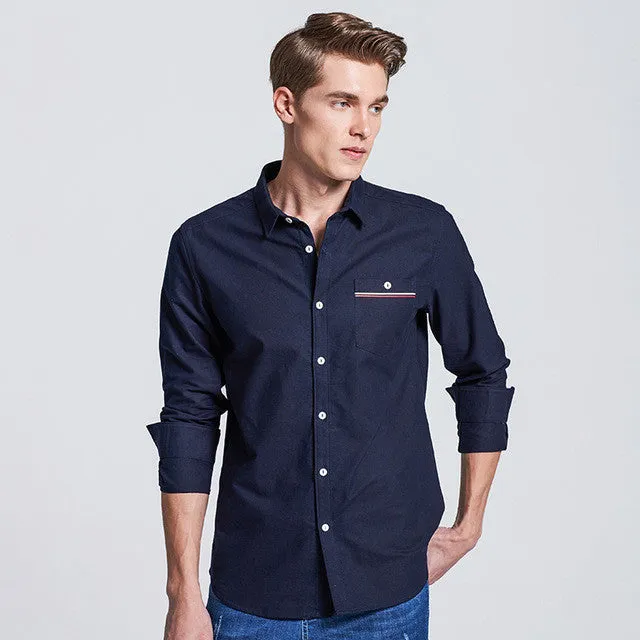 Pioneer Camp Long sleeve Casual Shirt For Men