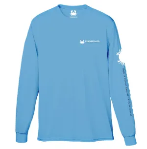 Pirogue Performance Tee | Sky Blue