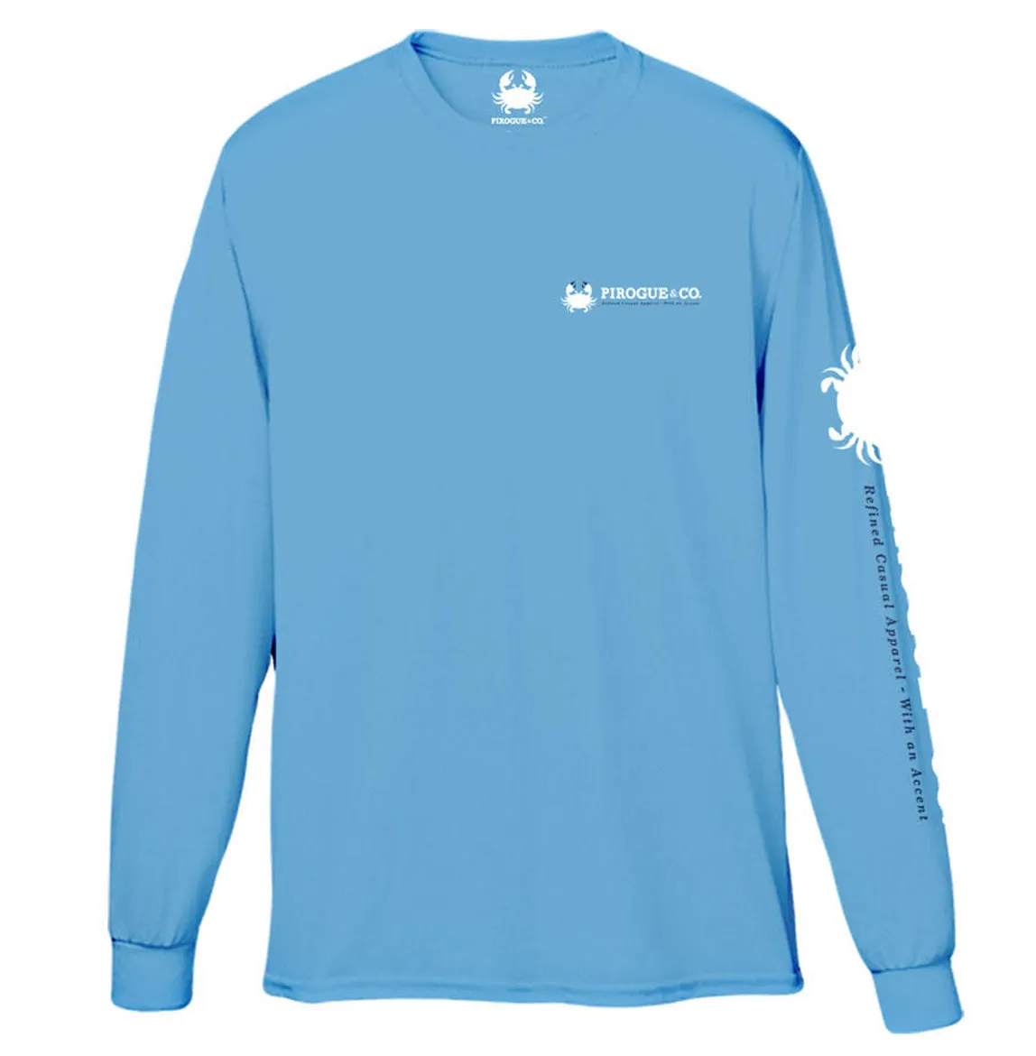 Pirogue Performance Tee | Sky Blue