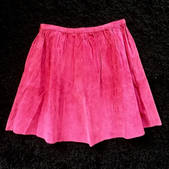 PJK Patterson J Kincaid leather skirt S /Small