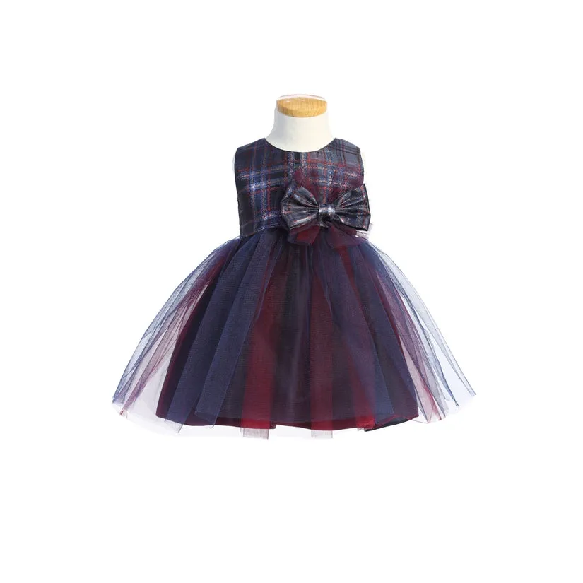 Pleated Luxe jacquard Dress