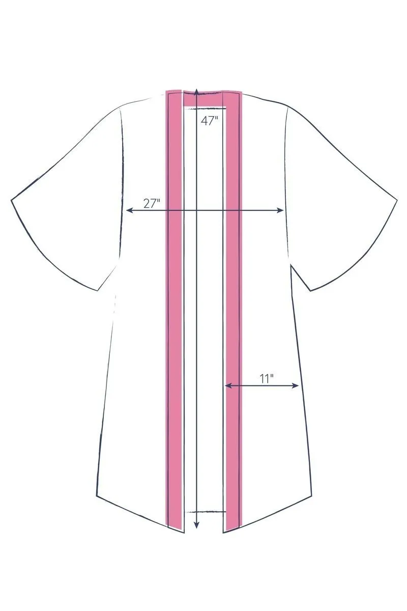 Powder Hummingbird Kimono Gown Denim