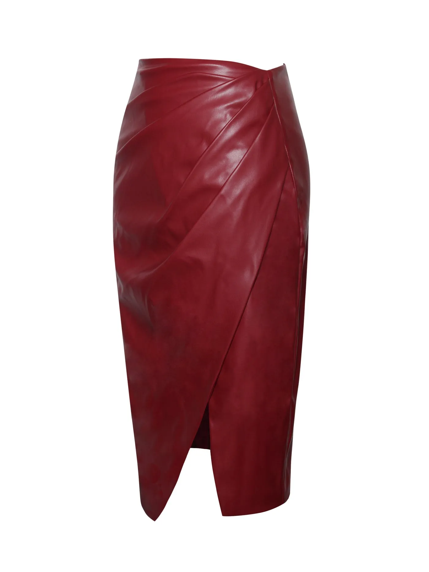 PRE-ORDER Lexi Vegan Skirt x Burgundy