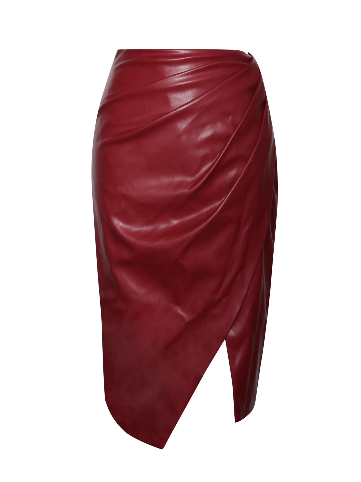 PRE-ORDER Lexi Vegan Skirt x Burgundy