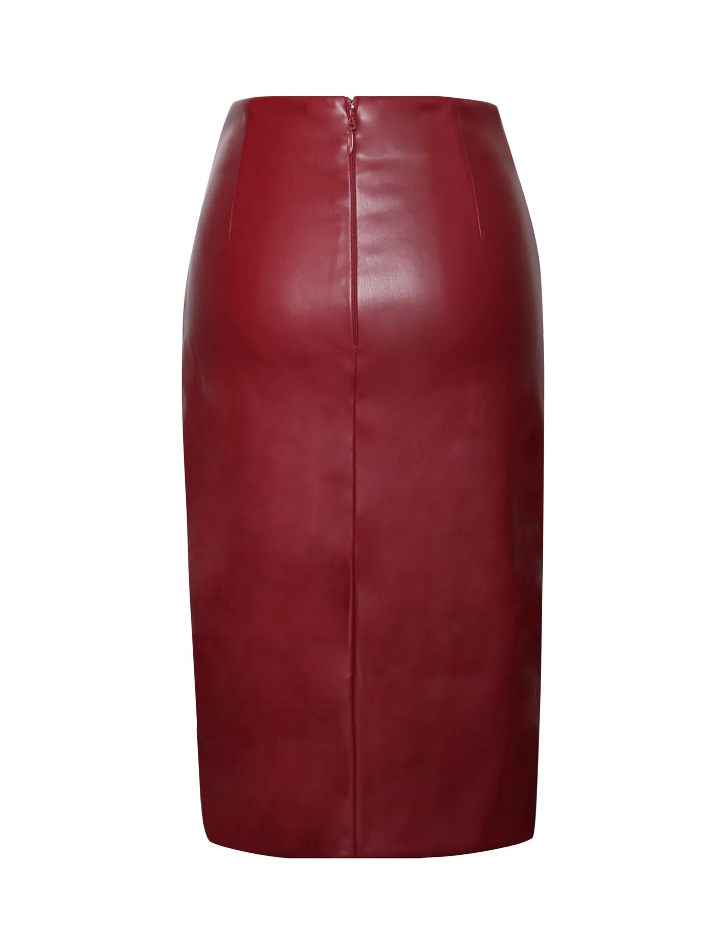 PRE-ORDER Lexi Vegan Skirt x Burgundy