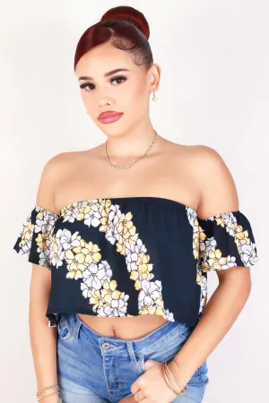 PUAKENIKENI OFF THE SHOULDER TOP