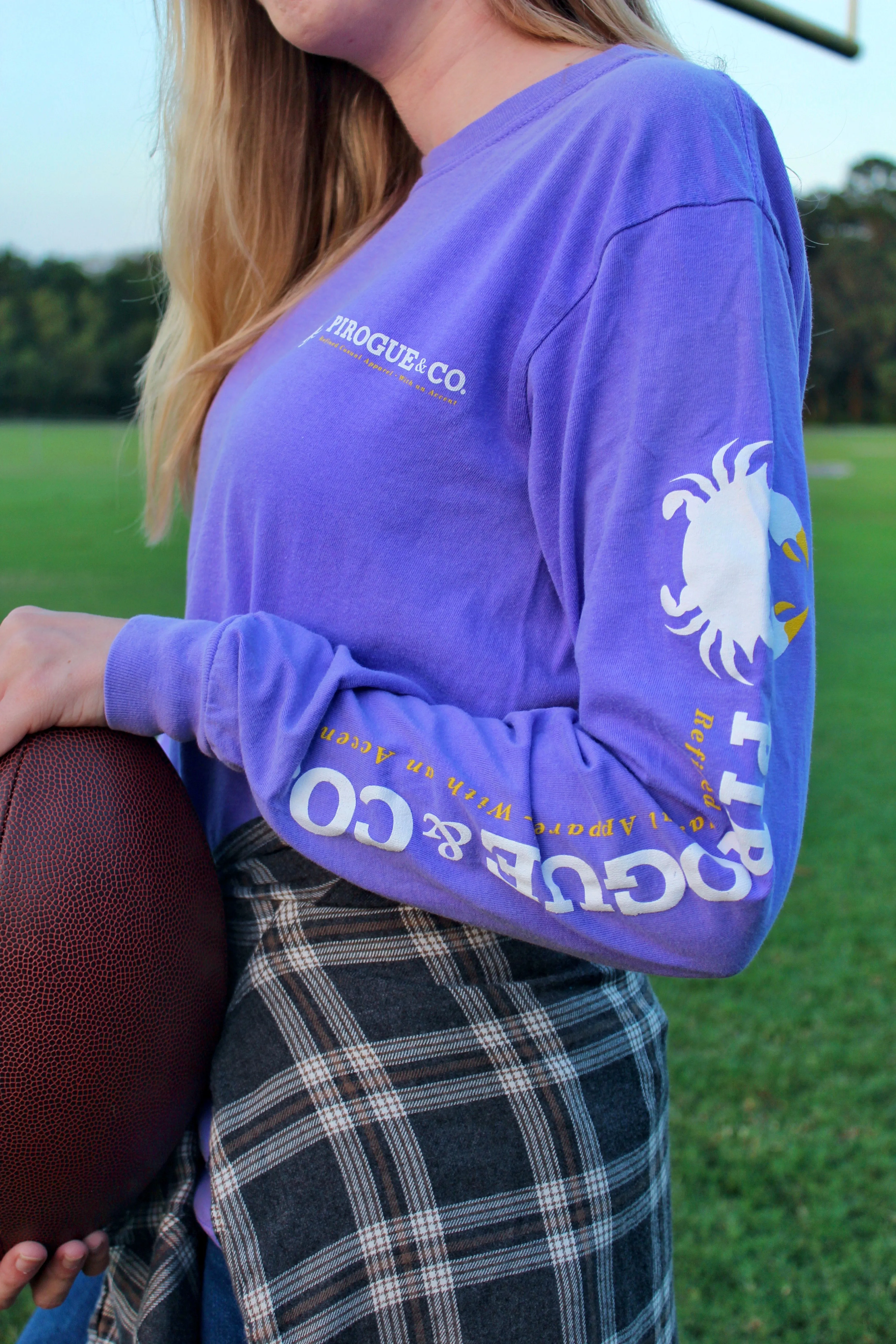 Purple & Gold Long Sleeve
