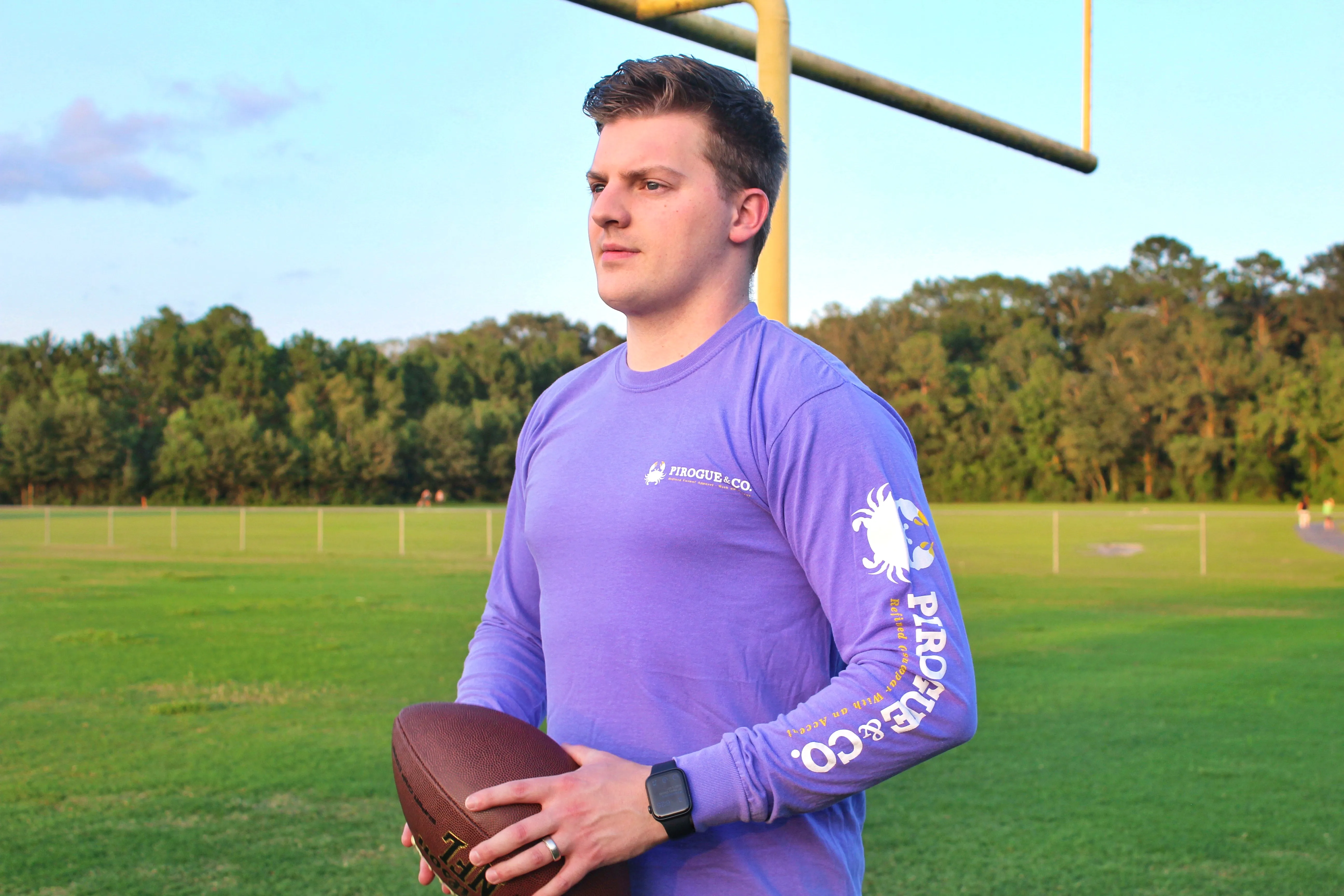 Purple & Gold Long Sleeve