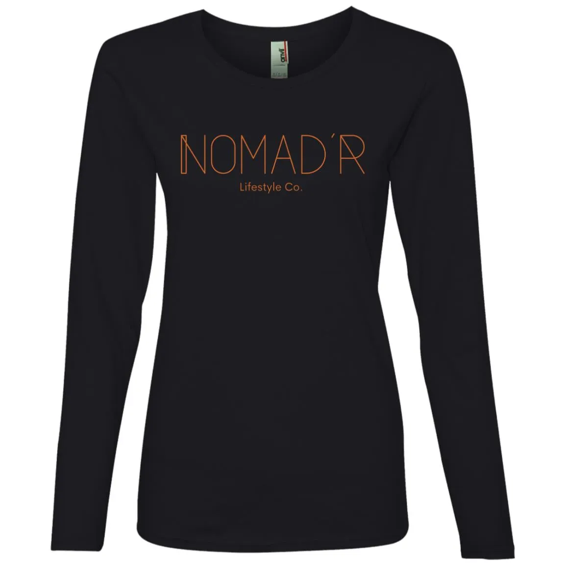 "NOMAD'R" Ladies LS Tee
